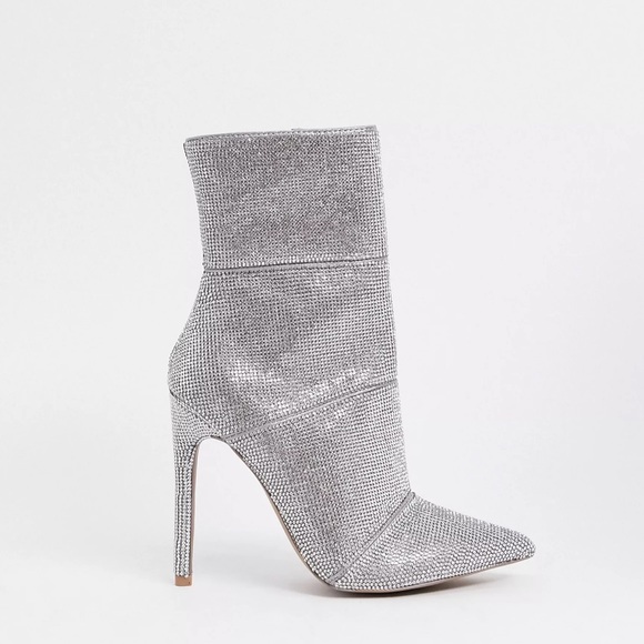 Steve Madden rhinestone sparkly booties - Picture 3 of 4